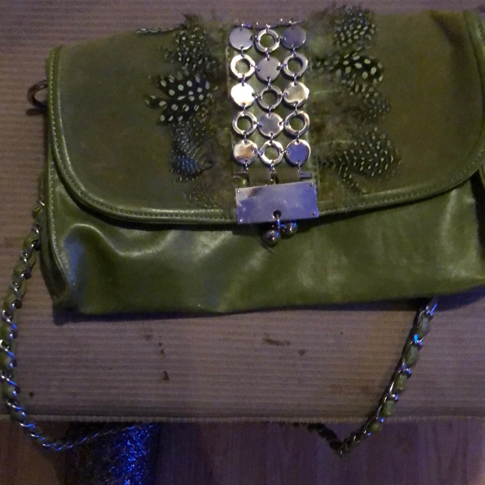 Green Nicole Lee bag